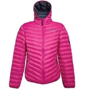 Scandinavian Explorer Puffer Jacket Pink Down Women’s Size XXL